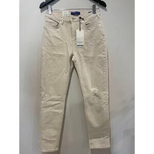 NWT Scotch & Soda High Five High-Rise Slim-Fit Tapered Jeans Mirage Women 28x32